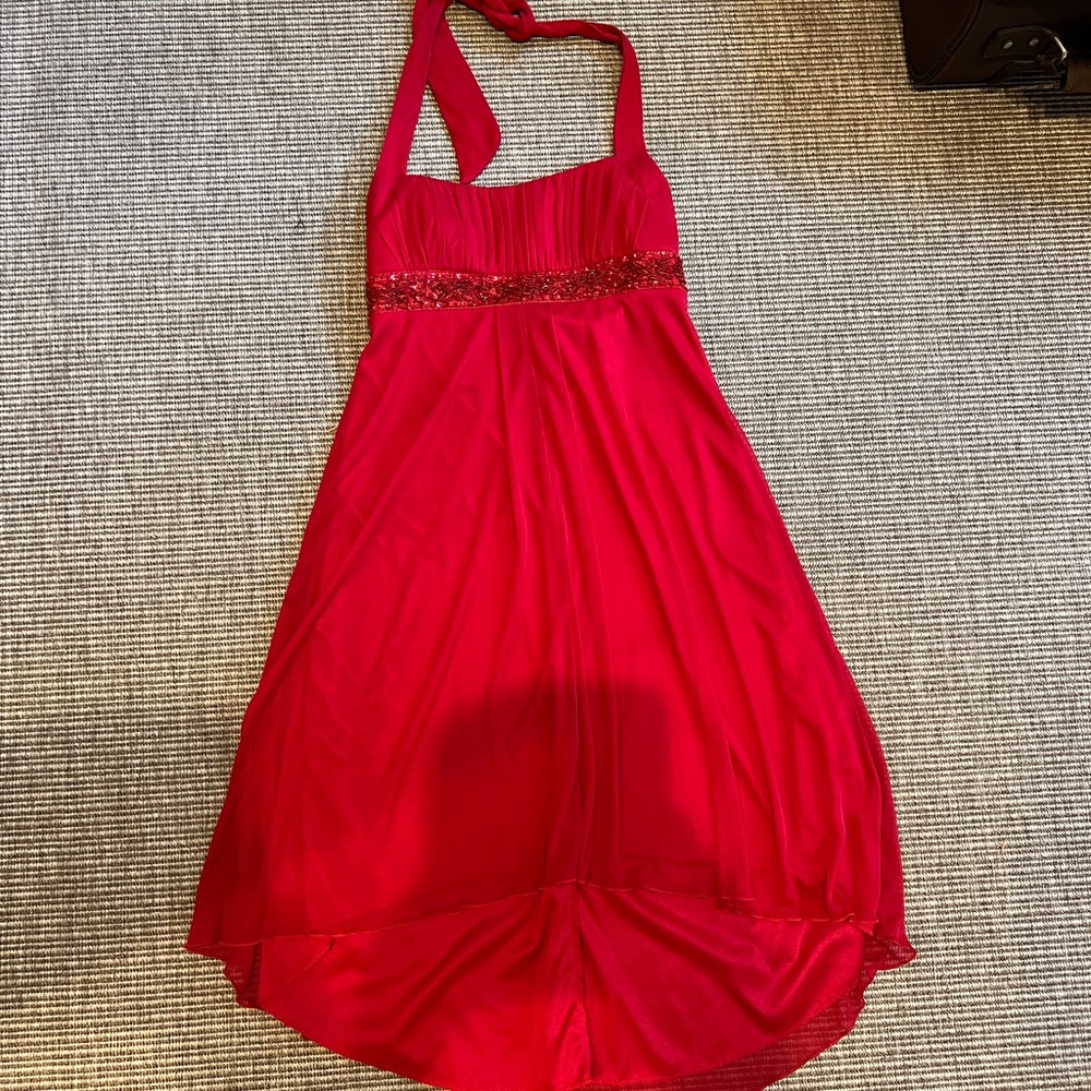 Haltered dress
